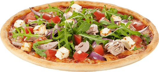 Pizza Zungenplayer