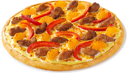 Pizza Caribbean Chicken