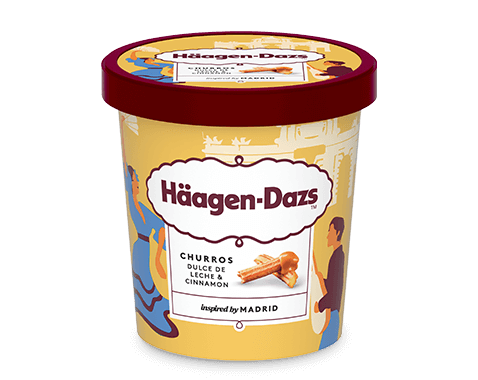 Häagen-Dazs Churros Dulce de Leche & Cinnamon